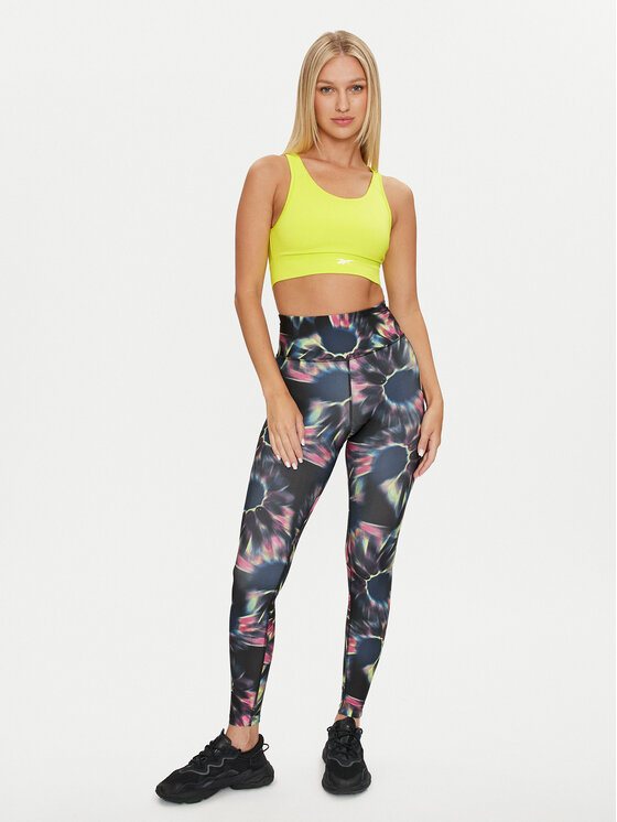 Reebok Reebok Marškinėliai Train High Support 100076272 Žalia Slim Fit