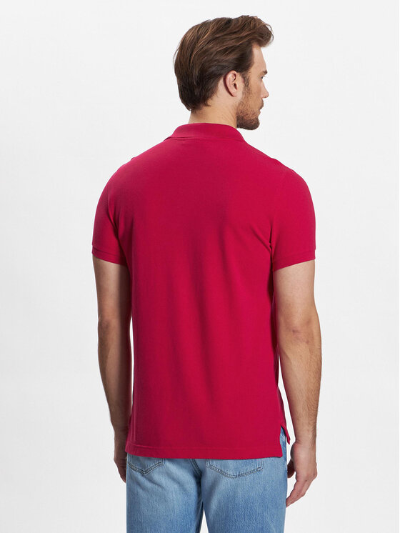 Polo 3089J3178 Rosa Slim Fit