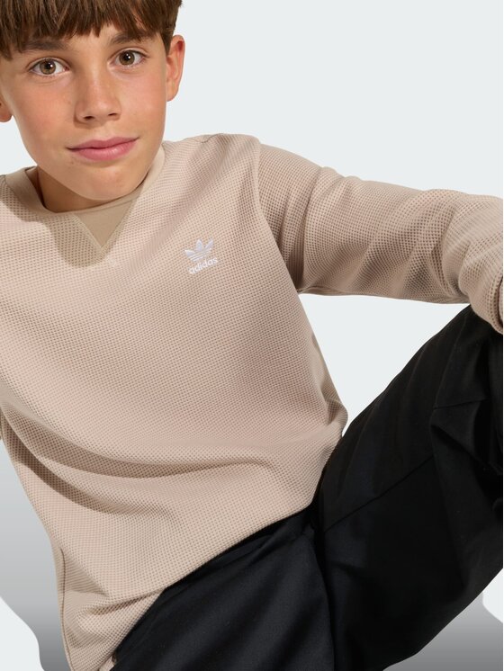adidas adidas Longsleeve 159152 Beżowy Regular Fit
