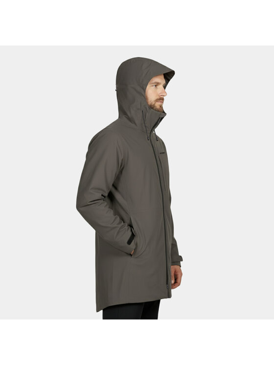 Alpinus Alpinus Płaszcz zimowy Ararat Brązowy Regular Fit