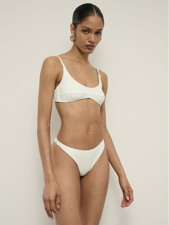 La Mania La Mania Top GRETA Bianco Classic Fit