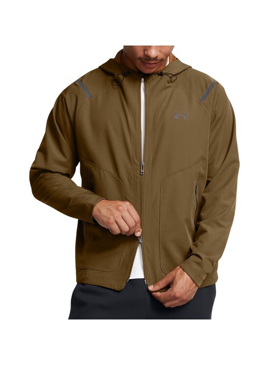 Under Armour Under Armour Μπουφάν μεταβατικό 1389354-308 Χακί Loose Fit