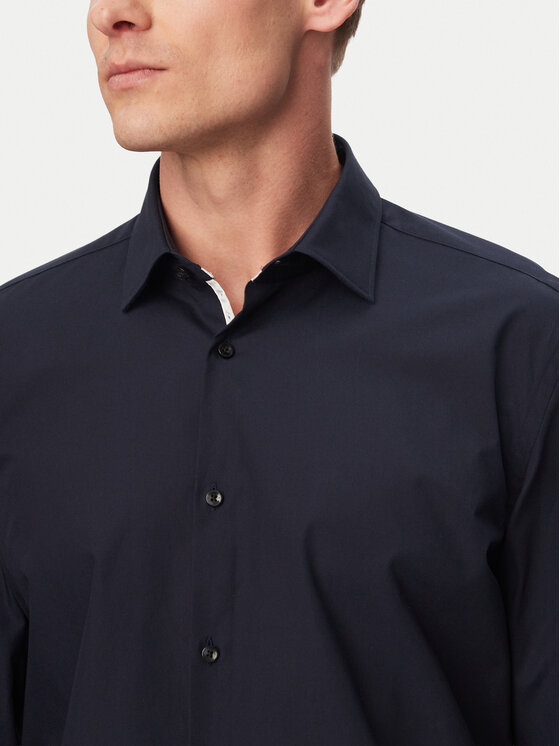 HUGO HUGO Ing Koey 50561154 Sötétkék Slim Fit