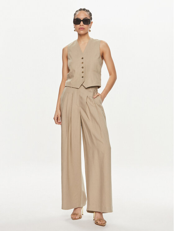 Herskind Herskind Obleková vesta Mister 5113840 Béžová Regular Fit
