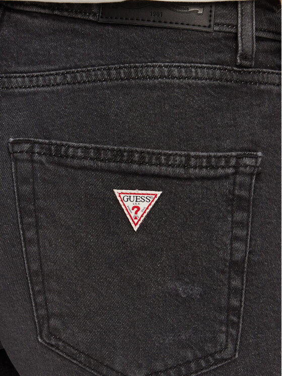 Guess Jeans Guess Jeans Džinsai W5RA98 D5M72 Pilka Regular Fit