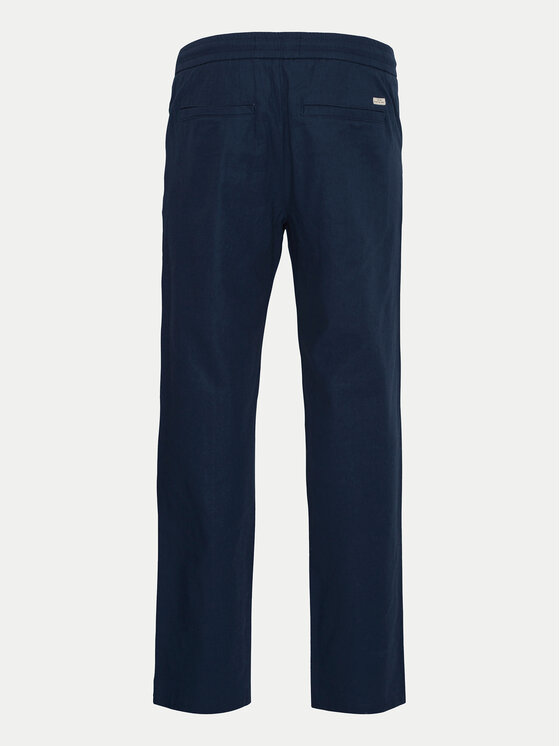 Blend Blend Szövet nadrág 20716614 Sötétkék Straight Fit