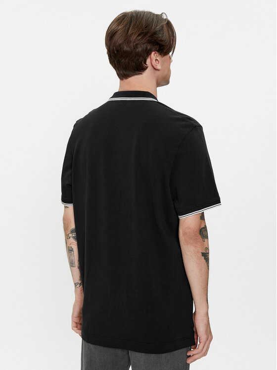 Wrangler Wrangler Polokošeľa 112350404 Čierna Regular Fit