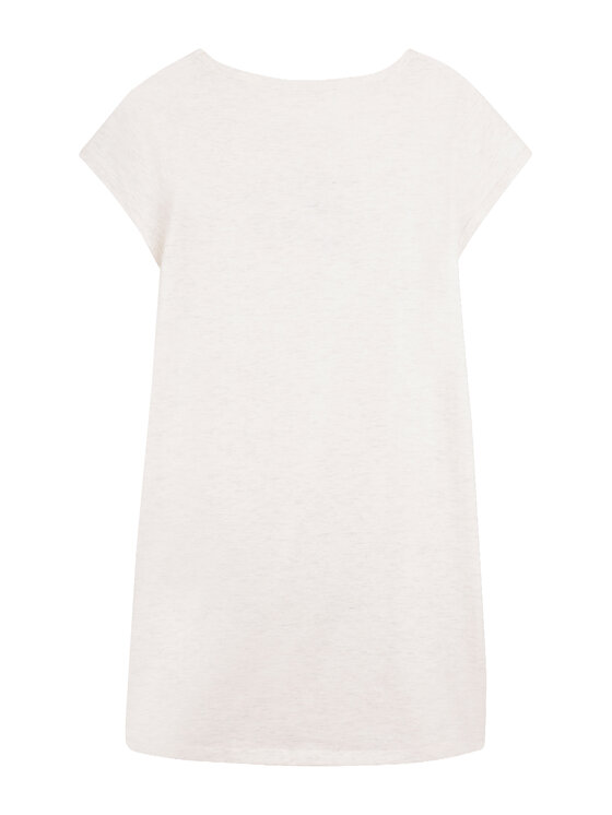Karl Lagerfeld Kids Karl Lagerfeld Kids Ежедневна рокля Z31150 D Бял Regular Fit