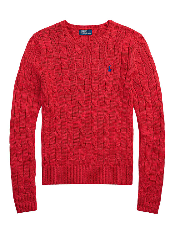 Polo Ralph Lauren Polo Ralph Lauren Pulover 211971869019 Rdeča Slim Fit