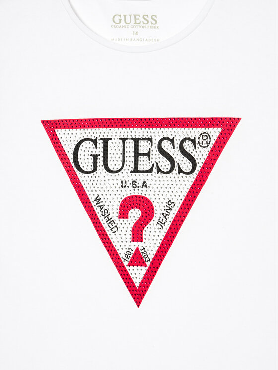 Guess Guess T-särk J2YI51 K6YW1 Valge Regular Fit