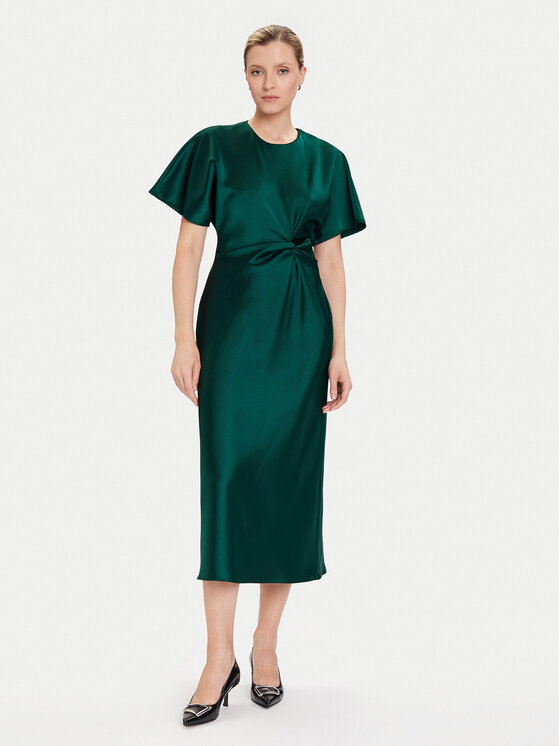 Rinascimento Rinascimento Коктейльна сукня CFC0125718003 Зелений Regular Fit