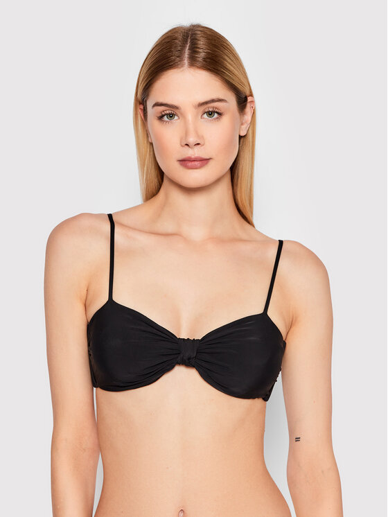 Malai Bikini partea de sus Plethora T54001 Negru
