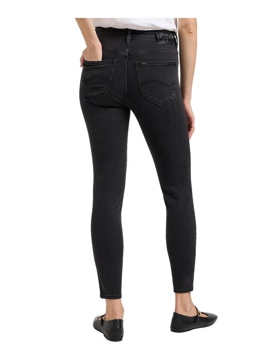 Lee Lee Jeansy 112365074 Czarny Slim Fit