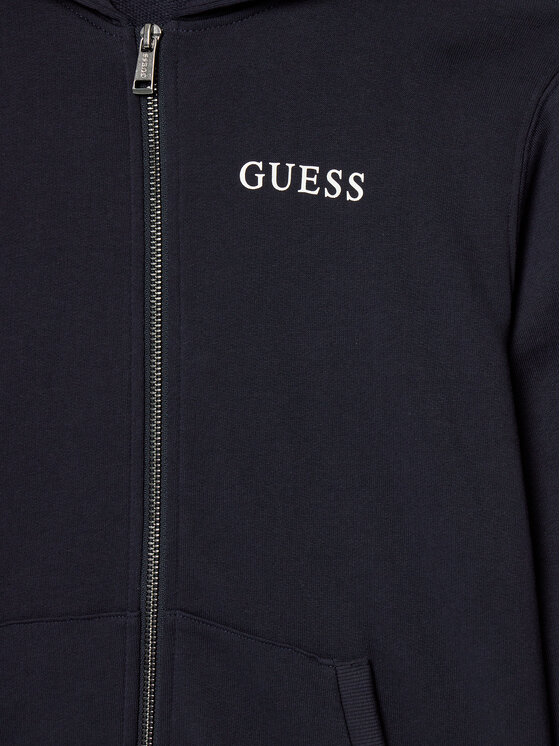 Guess Guess Bluza L4RQ22 KAUG0 Granatowy Regular Fit