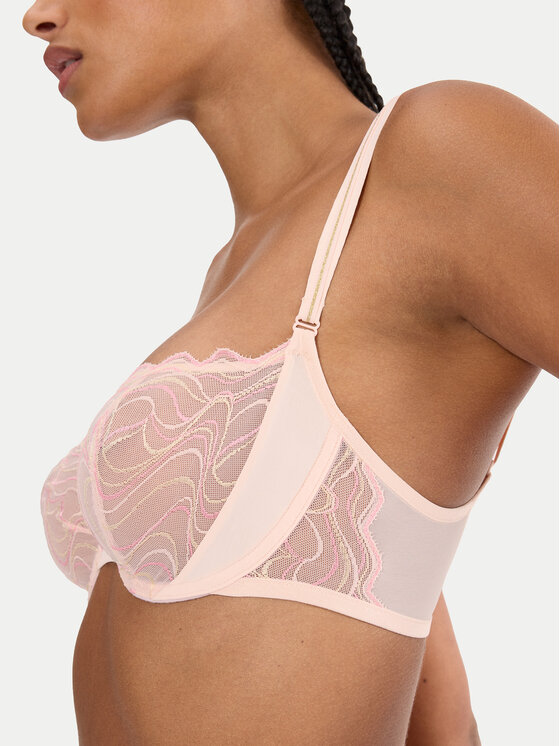 Triumph Triumph Biustonosz balkonetka Waves Of Glow 10226332 Beżowy