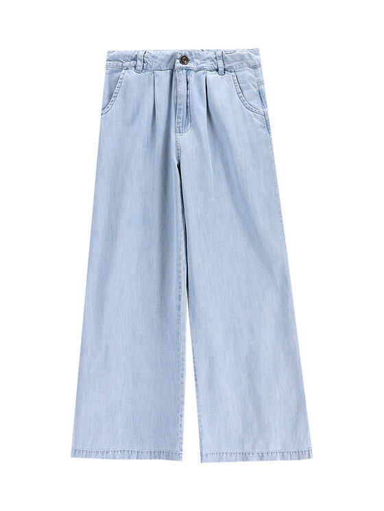 Coccodrillo Coccodrillo Blugi WC5123101HGJ Albastru celest Wide Leg
