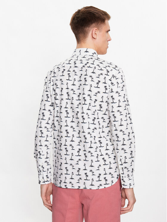 Camicia 50488041 Blu Slim Fit