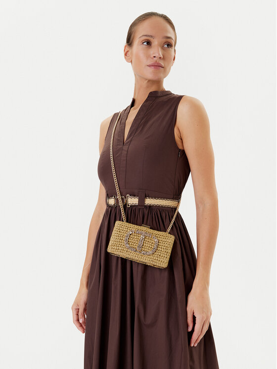 TWINSET TWINSET Дамска чанта 251TD8240 Бежов
