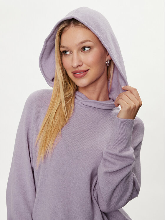 Pangaia Pangaia Μπλούζα Archive Recycled Cashmere Μωβ Loose Fit