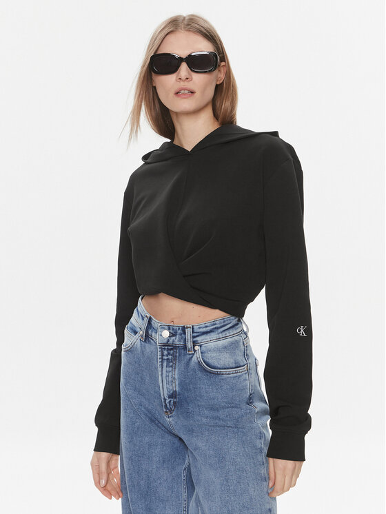 Calvin Klein Jeans Calvin Klein Jeans Μπλούζα J20J222551 Μαύρο Regular Fit