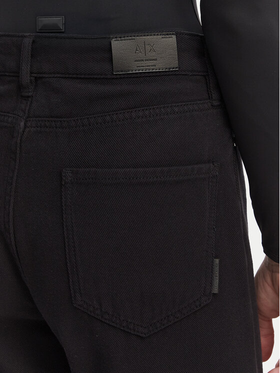 Armani Exchange Armani Exchange Jeansy XW000073 AF12858 UC001 Černá Relaxed Fit