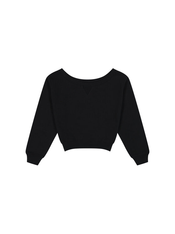 Lee Lee Felpa OFF SHOULDER SWS Nero Regular Fit