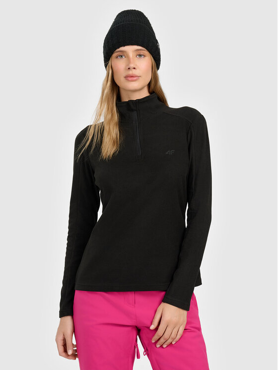 4F 4F Bielizna termoaktywna górna SKI UNDERWEAR Czarny