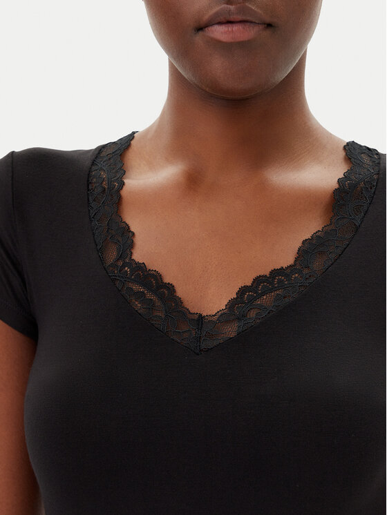 Hunkemöller Hunkemöller Піжама Nanna 301483 Чорний Regular Fit