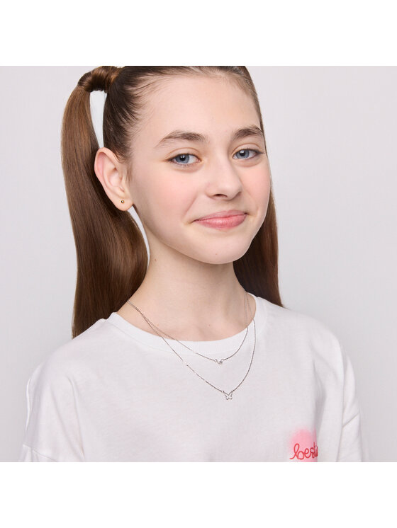 YES YES Naszyjnik N050882 Srebrny
