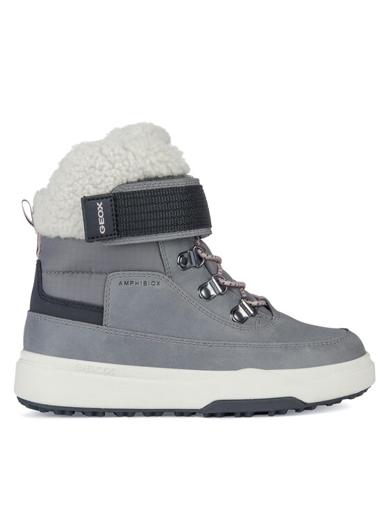 Geox Geox Ботуши J Bunshee Pg Girl B J36HSA 0MEFU C1006 S Сив