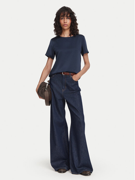 Weekend Max Mara Weekend Max Mara Majica Gilbert 2625946041 Tamnoplava Regular Fit