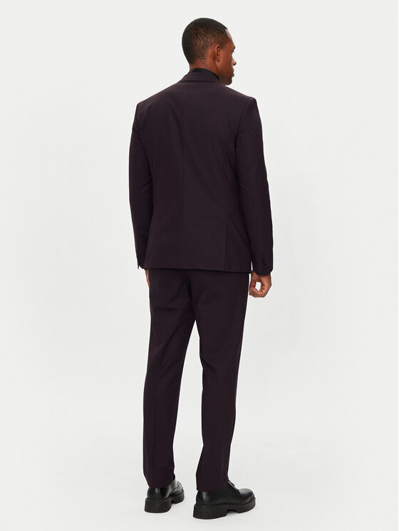 HUGO Hugo Ülikond Henry/Getlin 50530119 Bordoopunane Regular Fit