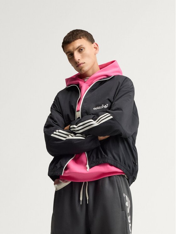 adidas adidas Wiatrówka 172474 Czarny Oversize