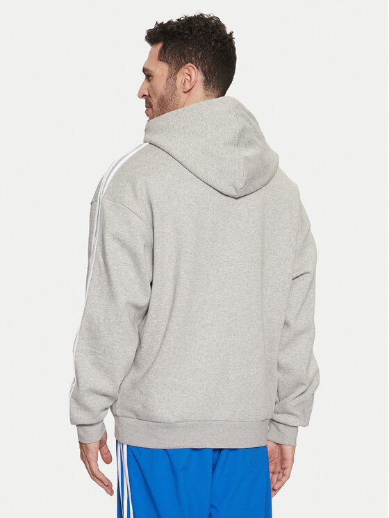 adidas adidas Mikina adicolor JP1076 Šedá Loose Fit