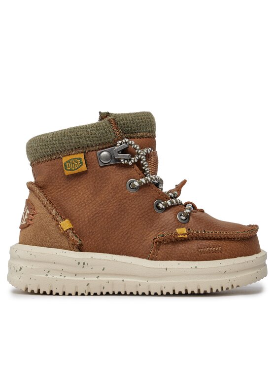Hey Dude Hey Dude Gležnjarji Bradley Boot Youth 40417-267 Rjava