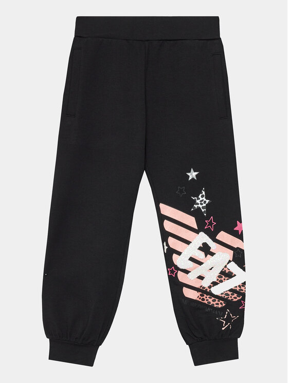 EA7 Emporio Armani EA7 Emporio Armani Jogginghose 6RFP06 FJEAZ 1200 Schwarz Regular Fit