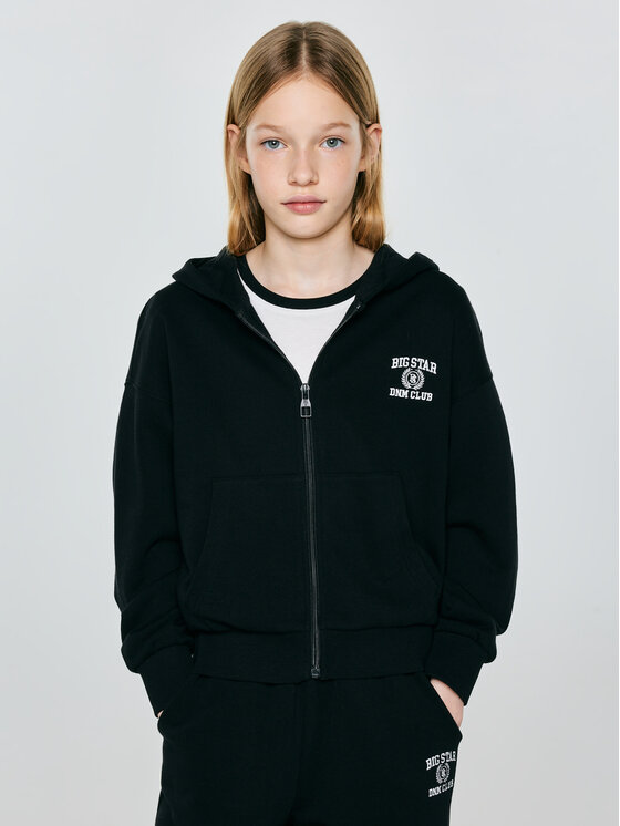 BIG STAR BIG STAR Bluza NOMAH Czarny Comfort Fit