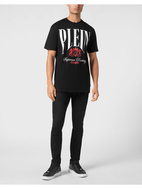 PHILIPP PLEIN PHILIPP PLEIN T-Shirt 21689 Černá Regular Fit