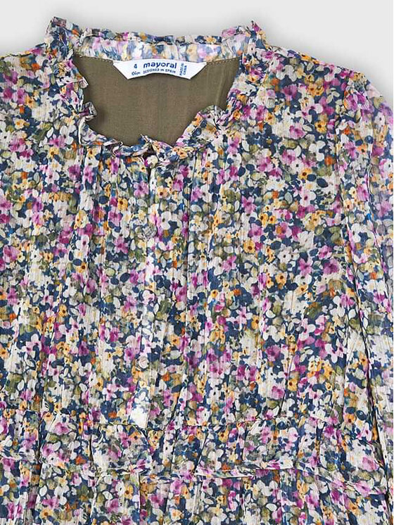 Vestito da giorno 4928 Multicolore Regular Fit