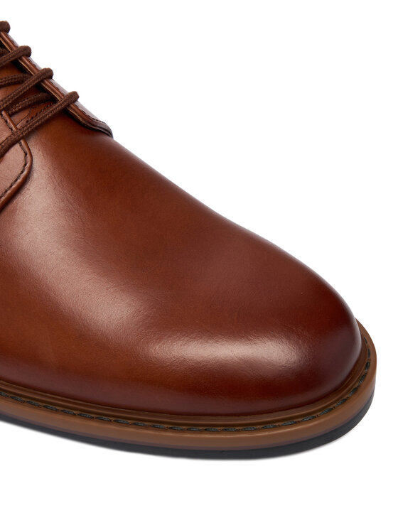Clarks Clarks Półbuty Aldwin Lace 26183252 Brązowy