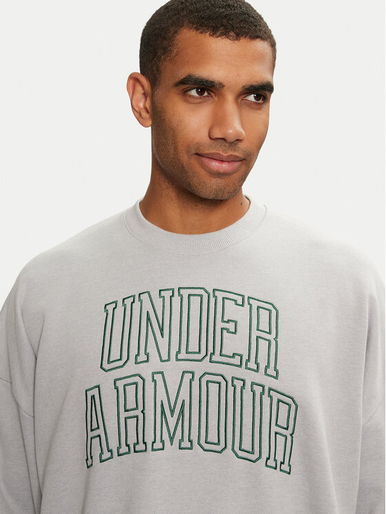 Under Armour Under Armour Суитшърт UA Icon 1386548 Сив Loose Fit