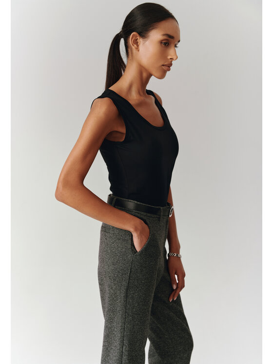 TATUUM TATUUM Bluzka ROFA Czarny Classic Fit
