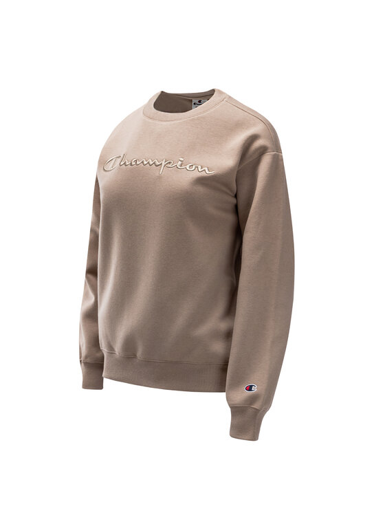 Champion Champion Bluza 116680-MS066-SVK_L Beżowy Relaxed Fit