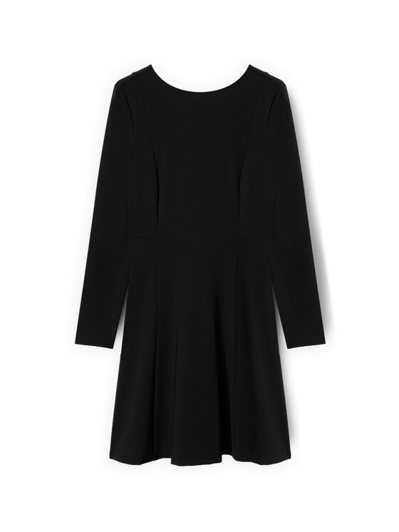 Motivi Motivi Vestito da giorno 7012Q103468N033 Nero Flared Fit