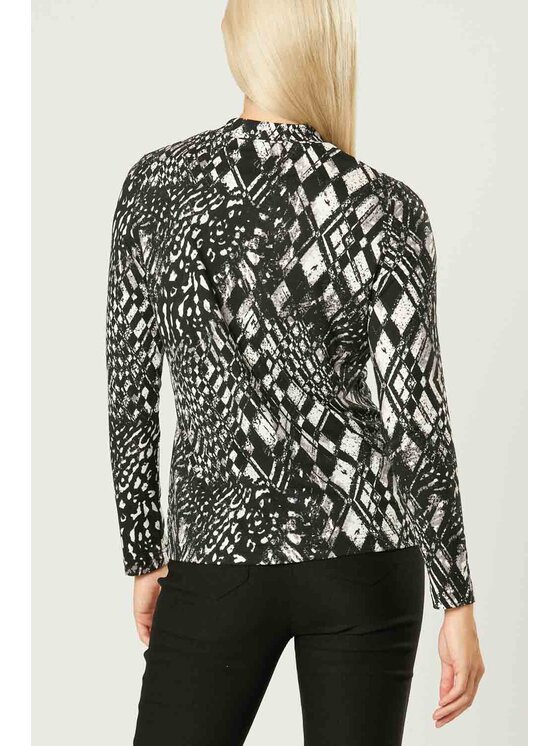 QUIOSQUE QUIOSQUE Halenka PET BLOUSE Barevná Regular Fit