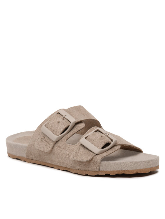 Manebi Manebi Natikači Suede Traveler Nordic Sandals W 1.9 RT Rjava