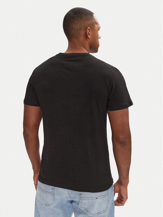 Tommy Jeans Tommy Jeans T-Shirt Entry Graphic DM0DM20779 Μαύρο Slim Fit