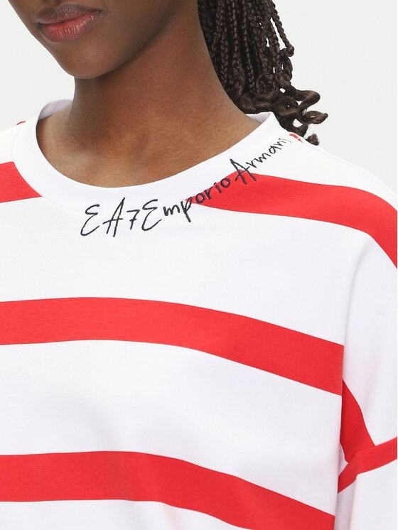 EA7 Emporio Armani EA7 Emporio Armani Sweatshirt 7W000163 AF12951 F5016 Weiß Regular Fit