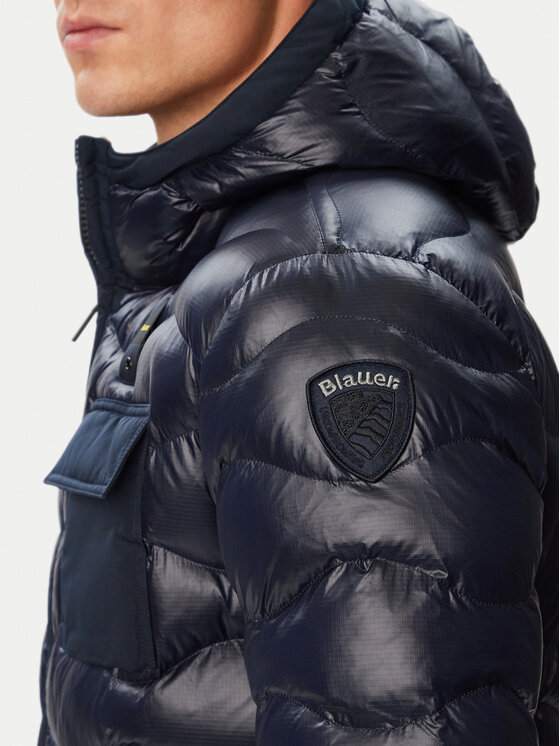Blauer Blauer Žieminė striukė Bryant 26WBLUC02053 Tamsiai mėlyna Regular Fit