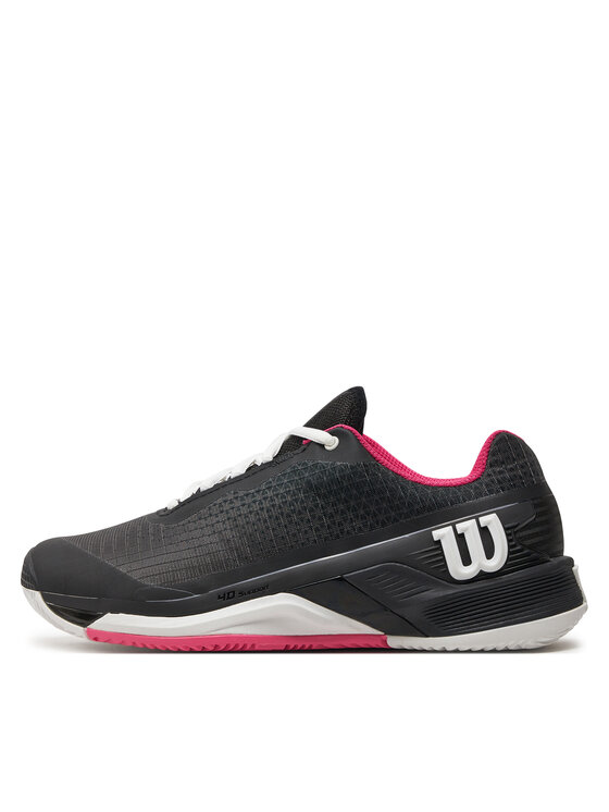 Wilson Wilson Obuća za tenis Rush Pro 4.0 W Clay WRS332140 Crna
